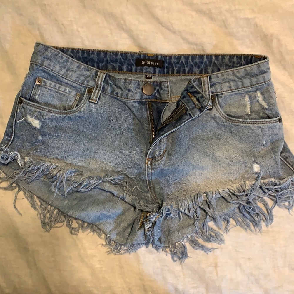 STS Distressed Denim Shorts